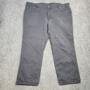 Duluth Trading Pants Mens‎ 46x30 Gray DuluthFlex Fire Hose Relaxed Fit Workwear